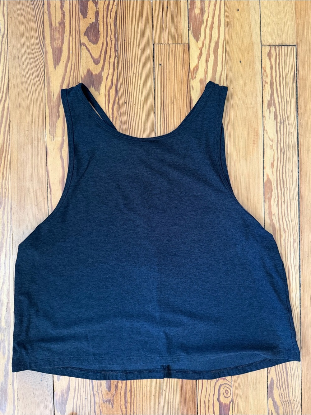 Beyond Yoga Black Open Back Tank Top Size Small